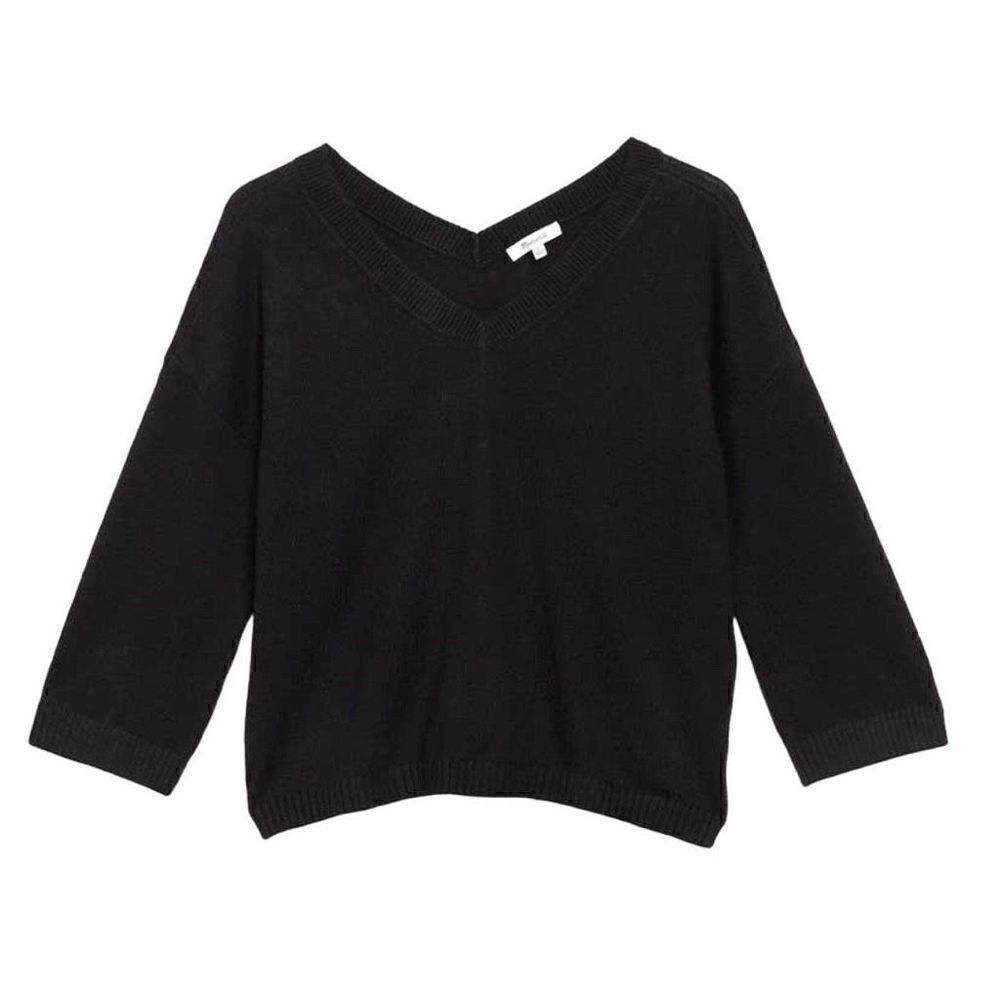 Madewell | Double V Pullover Sweater